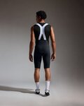 GORE Cyklistické kalhoty krátké s laclem - DISTANCE 3.0 - černá