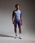 GORE Cyklistický dres s krátkým rukávem - DISTANCE 2.0 - modrá/fialová