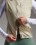 GORE Cyklistická vesta - DISTANCE - béžová/černá