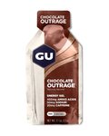 GU Cyklistická výživa - ENERGY GEL 32 G CHOCOLATE OUTRAGE