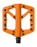 CRANKBROTHERS pedály - STAMP 1 SMALL - oranžová
