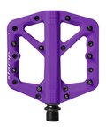 CRANKBROTHERS pedály - STAMP 1 SMALL - fialová