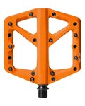 CRANKBROTHERS pedály - STAMP 1 LARGE - oranžová