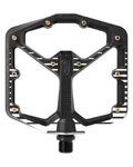 CRANKBROTHERS pedály - STAMP 7 LARGE - černá/bílá