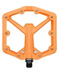 CRANKBROTHERS pedály - STAMP 1 LARGE - oranžová