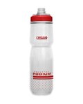 CAMELBAK Cyklistická láhev na vodu - PODIUM CHILL 0,71L - červená/bílá