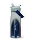 CAMELBAK Cyklistická láhev na vodu - THRIVE FLIP STRAW 0,75L - modrá/transparentní