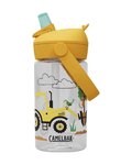 CAMELBAK Cyklistická láhev na vodu - THRIVE FLIP STRAW KIDS 0,4l - transparentní/žlutá