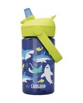 CAMELBAK Cyklistická láhev na vodu - THRIVE FLIP STRAW KIDS 0,4l - modrá/žlutá