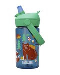 CAMELBAK Cyklistická láhev na vodu - THRIVE FLIP STRAW KIDS 0,4l - zelená/modrá