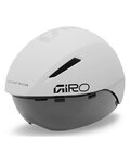 GIRO Cyklistická přilba - AEROHEAD MIPS - bílá/stříbrná