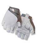 GIRO Cyklistické rukavice krátkoprsté - MONICA II - bílá