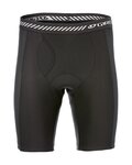 GIRO Cyklistické kalhoty krátké bez laclu - ARC SHORT PLUS LINER - černá