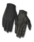 GIRO Cyklistické rukavice dlouhoprsté - RIVET CS - černá