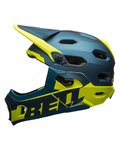 BELL Cyklistická přilba - SUPER DH SPHERICAL - modrá/žlutá