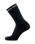 GORE Cyklistické ponožky klasické - ESSENTIAL - černá