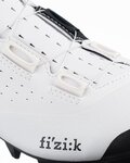 FIZIK Cyklistické tretry - VENTO X3 OVERCURVE - bílá/černá