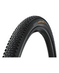CONTINENTAL plášť - TERRA ADVENTURE TRAIL GRIP 700X55C - černá/hnědá