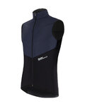 SANTINI Cyklistická vesta - REDUX VIGOR - modrá/černá