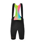 SANTINI Cyklistické kalhoty krátké s laclem - UNICO  - černá
