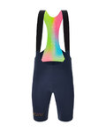 SANTINI Cyklistické kalhoty krátké s laclem - UNICO - modrá