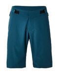 SANTINI Cyklistické kalhoty krátké bez laclu - FULCRO - modrá