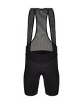 SANTINI Cyklistické kalhoty krátké s laclem - OMNIA - černá