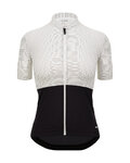 SANTINI Cyklistický dres s krátkým rukávem - COLORE RIGA - bílá/černá