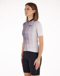 SANTINI Cyklistický dres s krátkým rukávem - PAWS FORMA - fialová