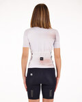 SANTINI Cyklistický dres s krátkým rukávem - OMBRA - bílá