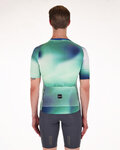 SANTINI Cyklistický dres s krátkým rukávem - OMBRA - zelená