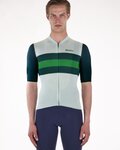 SANTINI Cyklistický dres s krátkým rukávem - ECO SLEEK NEW BENGAL  - světle zelená