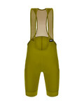 SANTINI Cyklistické kalhoty krátké s laclem - RTR - zelená