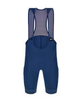 SANTINI Cyklistické kalhoty krátké s laclem - RTR - modrá
