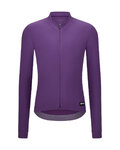 SANTINI Cyklistický dres s dlouhým rukávem letní - RTR - fialová