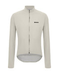 SANTINI Cyklistická větruodolná bunda - RTR WIND - ivory
