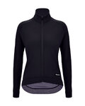 SANTINI Cyklistický dres s dlouhým rukávem zimní - RTR - černá