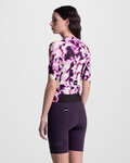 SANTINI Cyklistický dres s krátkým rukávem - UNICO COLORE - růžová/béžová