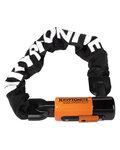 KRYPTONITE zámek na kolo - EVOLUTION MINI 1055 INTEGRATED - bílá/oranžová/černá