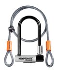 KRYPTONITE zámek na kolo - KRYPTOLOK MINI-7 - stříbrná/černá
