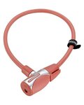 KRYPTONITE zámek na kolo - KRYPTOFLEX 1265 - růžová