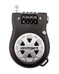 KRYPTONITE zámek na kolo - R2 RETRACTOR COMBO CABLE - černá