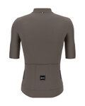 SANTINI Cyklistický dres s krátkým rukávem - SENSATION - šedá