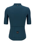 SANTINI Cyklistický dres s krátkým rukávem - SENSATION - modrá