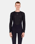 SANTINI Cyklistické triko s dlouhým rukávem - DRY - černá