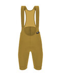 SANTINI Cyklistické kalhoty krátké s laclem - RTR - žlutá