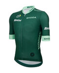 SANTINI Cyklistický dres s krátkým rukávem - TDF OFFICIAL BEST SPRINTER - zelená