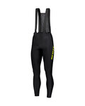 SCOTT Cyklistické kalhoty dlouhé s laclem - RC PRO W/O PAD - černá/žlutá