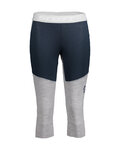 SCOTT Cyklistické spodky - DEFINED MERINO W - modrá/šedá