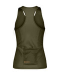 SCOTT Cyklistický dres bez rukávů - ENDURANCE 10 W - zelená